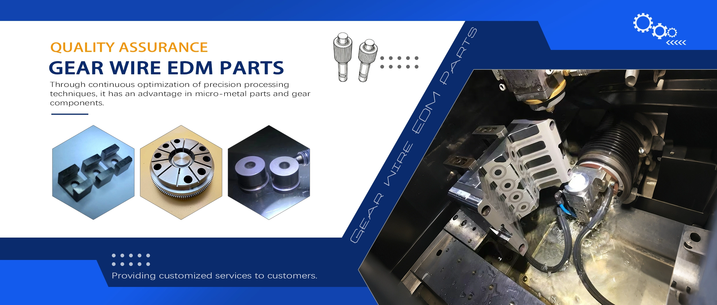 Dostawca części do drutu EDM w Chinach